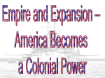 America Becomes an Imperial Power