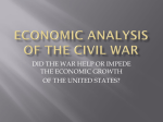 Econ Analysis of the CW