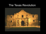 The Texas Revolution