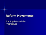 Reform Movements