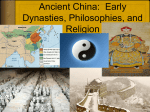 Ancient China - MrPawlowskisWorldHistoryClass