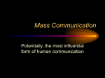 Mass Communication