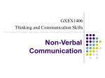 Non - Verbal Communication