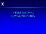 COMMUNICATION - University of Nevada, Las Vegas