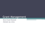 Grant Management