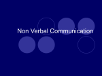 Non Verbal Communication