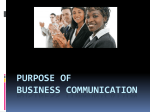 business communication