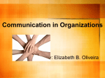 Communication in Organizations