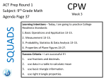 College Prep Wednesday - Ronald W. Reagan IB High School