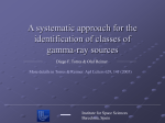 Identification of gamma-ray sources in the multi