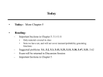 Lecture 13 - Statistics