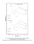 H. W. Schnopper, Chlorine K Absorption Edge in Single Crystal... ` in R ntgenspektren und Chemische Bindung