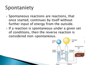 Spontaniety