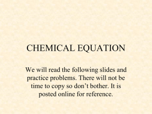 WRITING AP EQUATIONS AP equation sets are found in the free