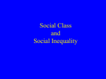 Social Class and Social Inequality