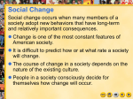 Social Change