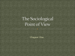 The Sociological Point of View