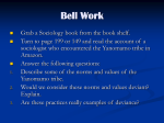 Bell Work