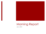 Morning Report