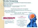 Stroke Screening HealthSouth Desert Canyon Rehabilitation