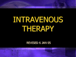 INTRAVENOUS THERAPY