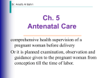 Importance of Antenatal Care