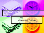 Intravenous Therapy