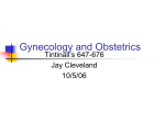 Gynecology and Obstetrics