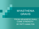 myasthenia gravis