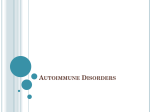 Autoimmune Disorders