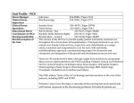 Unit Profile - PICU