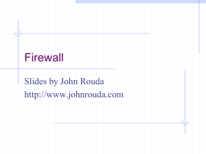 Guide to Firewalls and Network Security with Intrusion Detection and