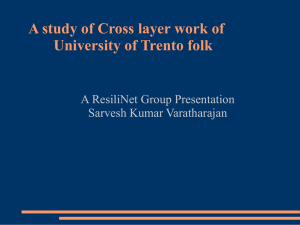 Cross-layer Performance Optimization in wireless Local Area Network