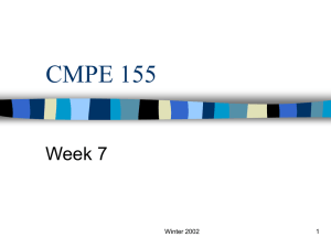 CMPE 155 - University of California, Santa Cruz