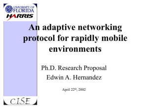 A predictive rapid mobility extensions for Mobile-IP