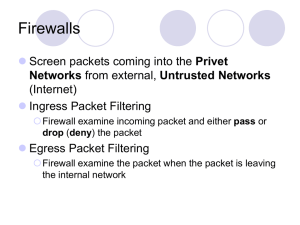 Firewalls - Eastern Michigan University