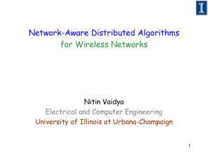 TCP for Mobile and Wireless Hosts