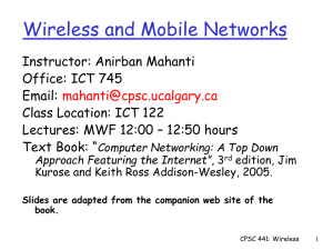 Chapter 6 slides, Computer Networking, 3rd edition