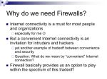 Firewalls