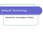 Computer Terminology …