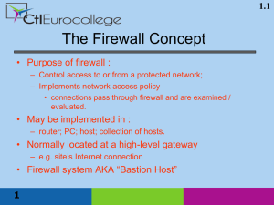 Firewall - theodoros christophides site