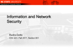 Security - Rudra Dutta