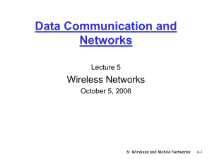 Wireless Networks