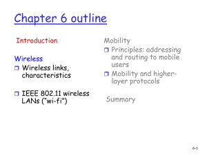 Chapter 6 slides, Computer Networking, 3rd edition