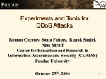 DDoS Breakout Session Presentation [14 slides