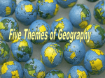 The Five Themes of Geography