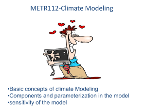 Climate Modeling