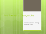 Five Themes of Geography