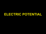 ELECTRIC POTENTIAL