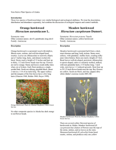 UAA Natural Heritage Program, Weed Ranking Project (PDF)